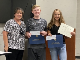 Poole & Loe Recognized at PSD School Board Meeting